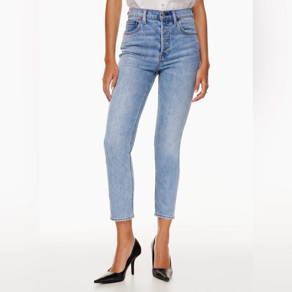 Aritzia - Denim Forum - Yoko High Rose Slim